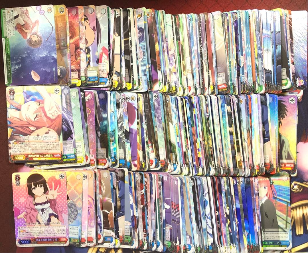 350枚 ヴァイスシュヴァルツ sr rrr まとめ売り