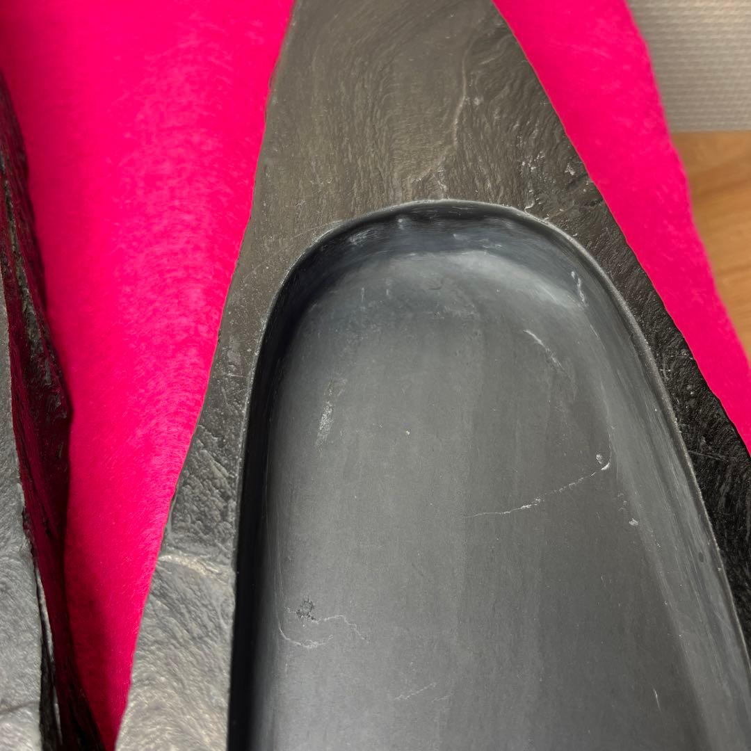 雄勝硯　⭕️杉山唐龍斎　希少なダブル硯(蓋も硯) 30cmの超大型硯