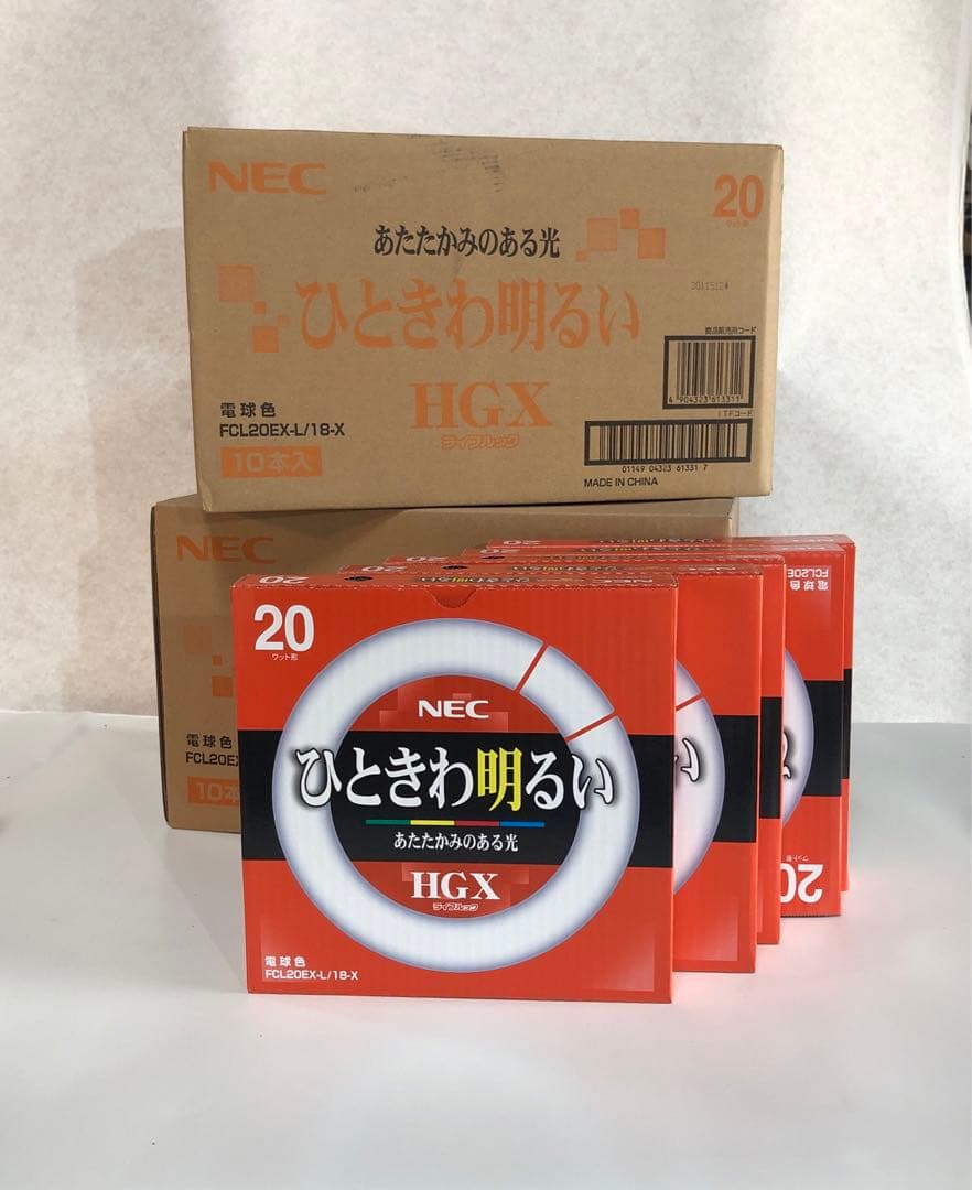 NEC FCL20EX-L/18-X 20W 蛍光灯 25個セット　未使用