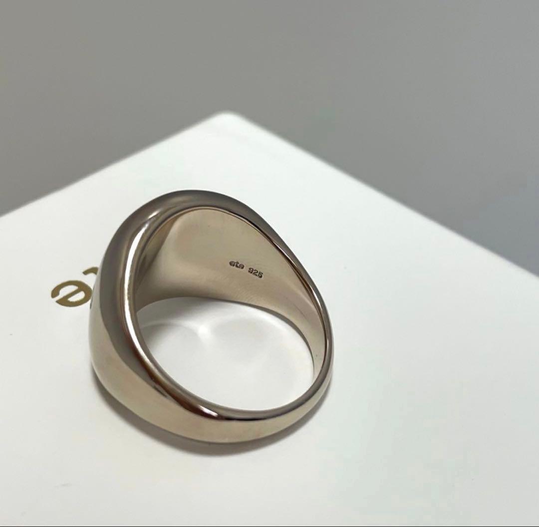 【美品】ete ロウ ボールドリング ロウブランゴールド RBG #17