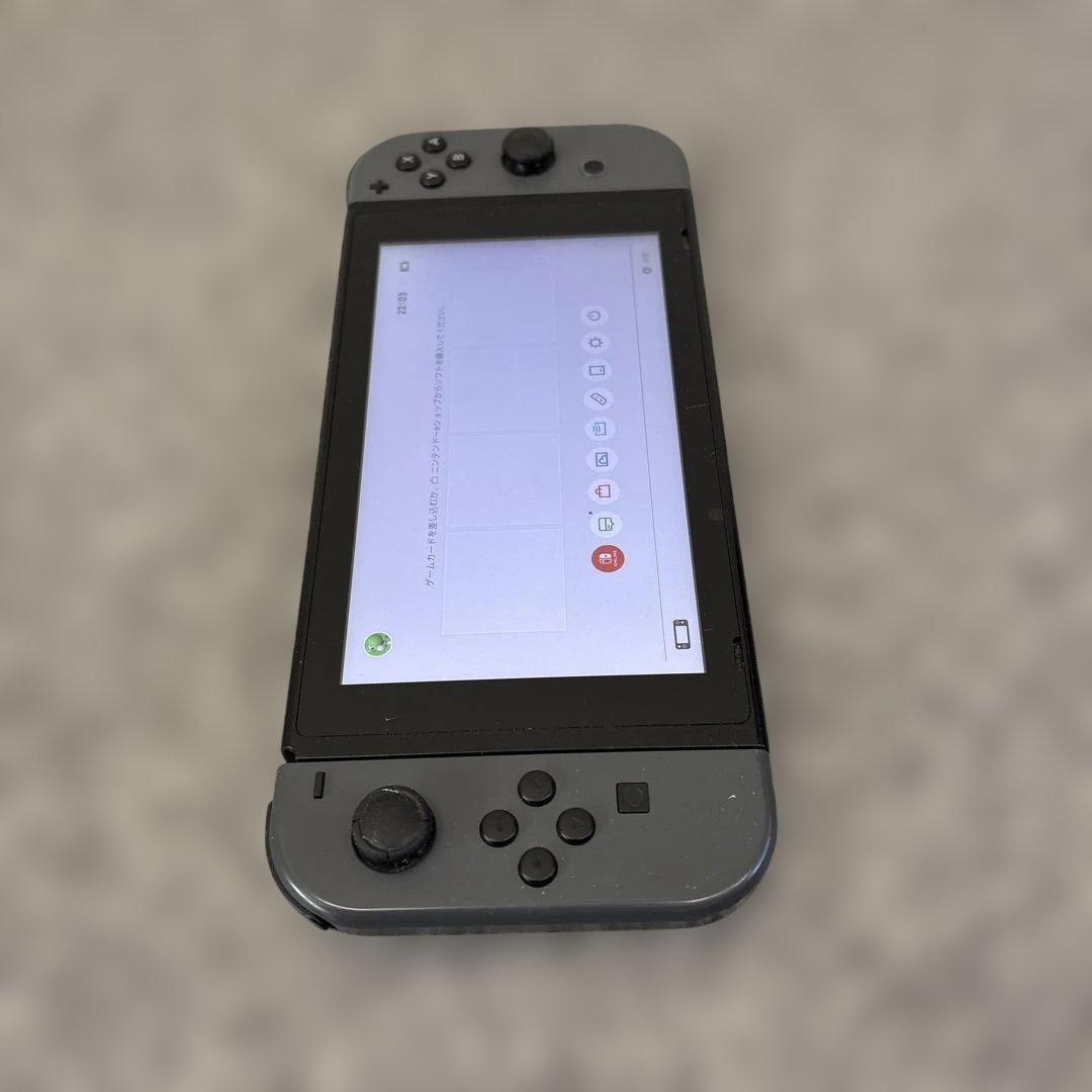 ニンテンドー　スイッチ本体　電源はOK!! ★ジャンク品