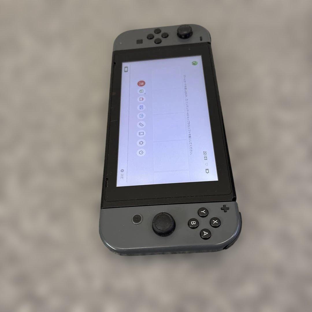 ニンテンドー　スイッチ本体　電源はOK!! ★ジャンク品