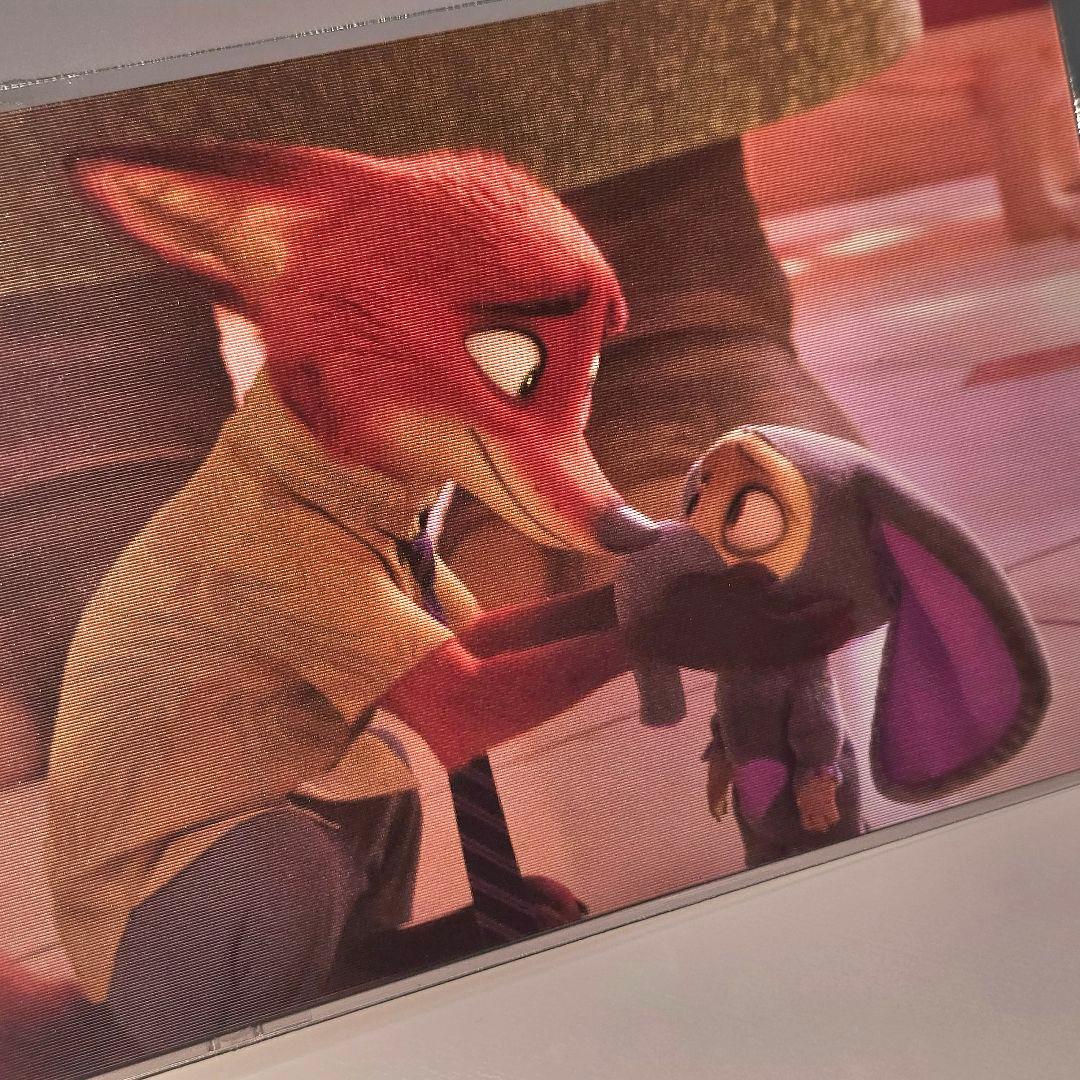 韓国限定 ズートピア ポップアップ ポストカード 証明写真 4カットステッカー