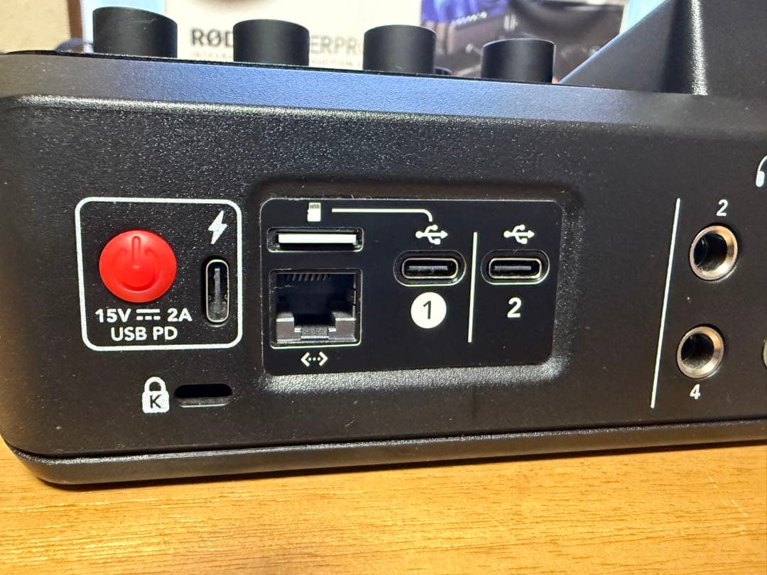 RODECaster Pro II +専用カバー+TASCAMバッグセット