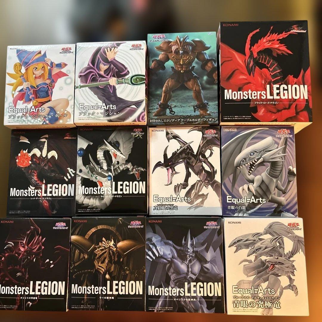 【ske48】遊戯王 デュエルモンスターズ フィギュア12体、ぬいぐるみ