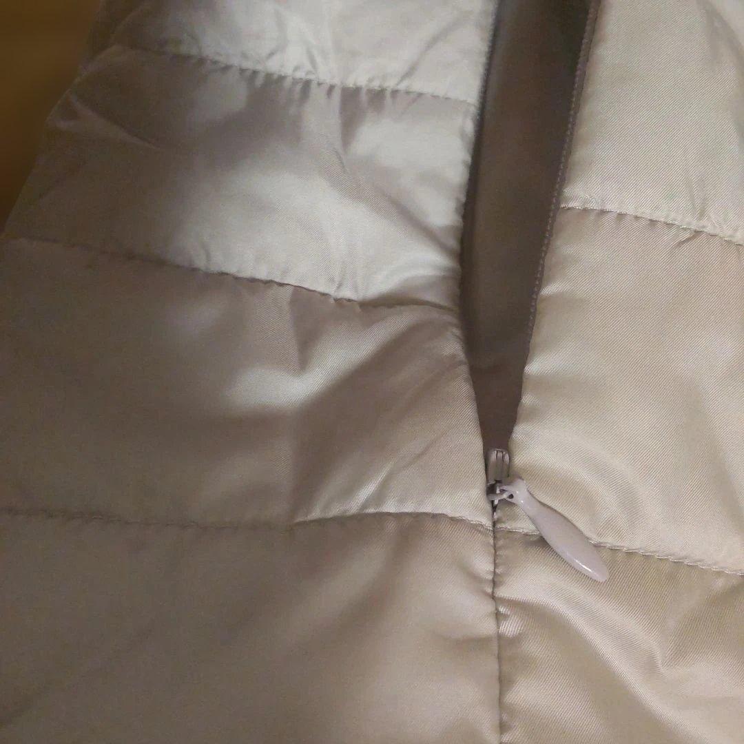 アルチビオ グレー ホワイト 中綿入りベスト