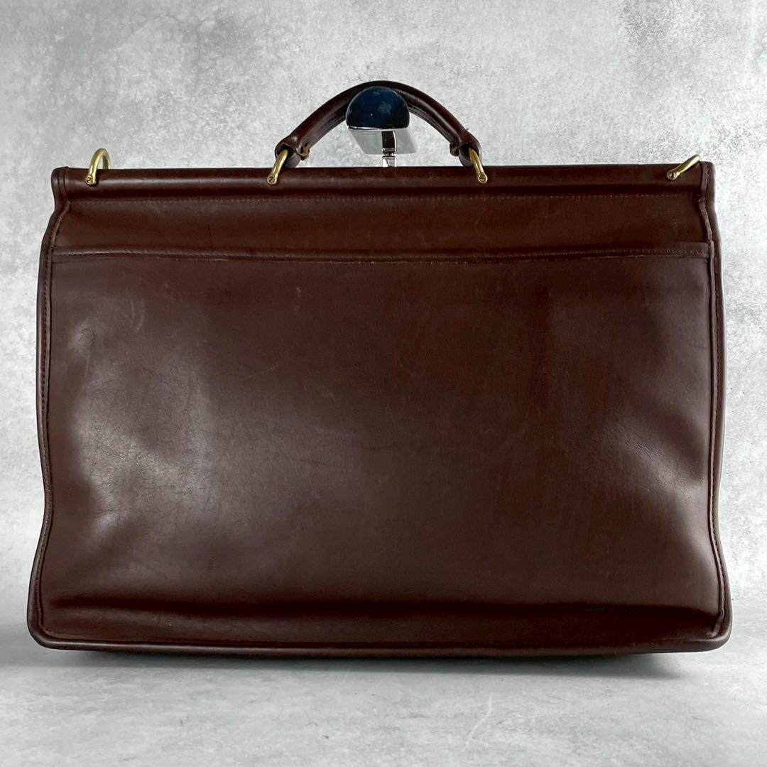 極美品 オールドコーチ 2way ビジネスバッグ ブリーフケース ターンロック