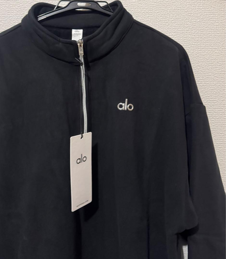 Alo Yoga ハーフジップ トレーナー新品 未使用タグ付き　男女兼用