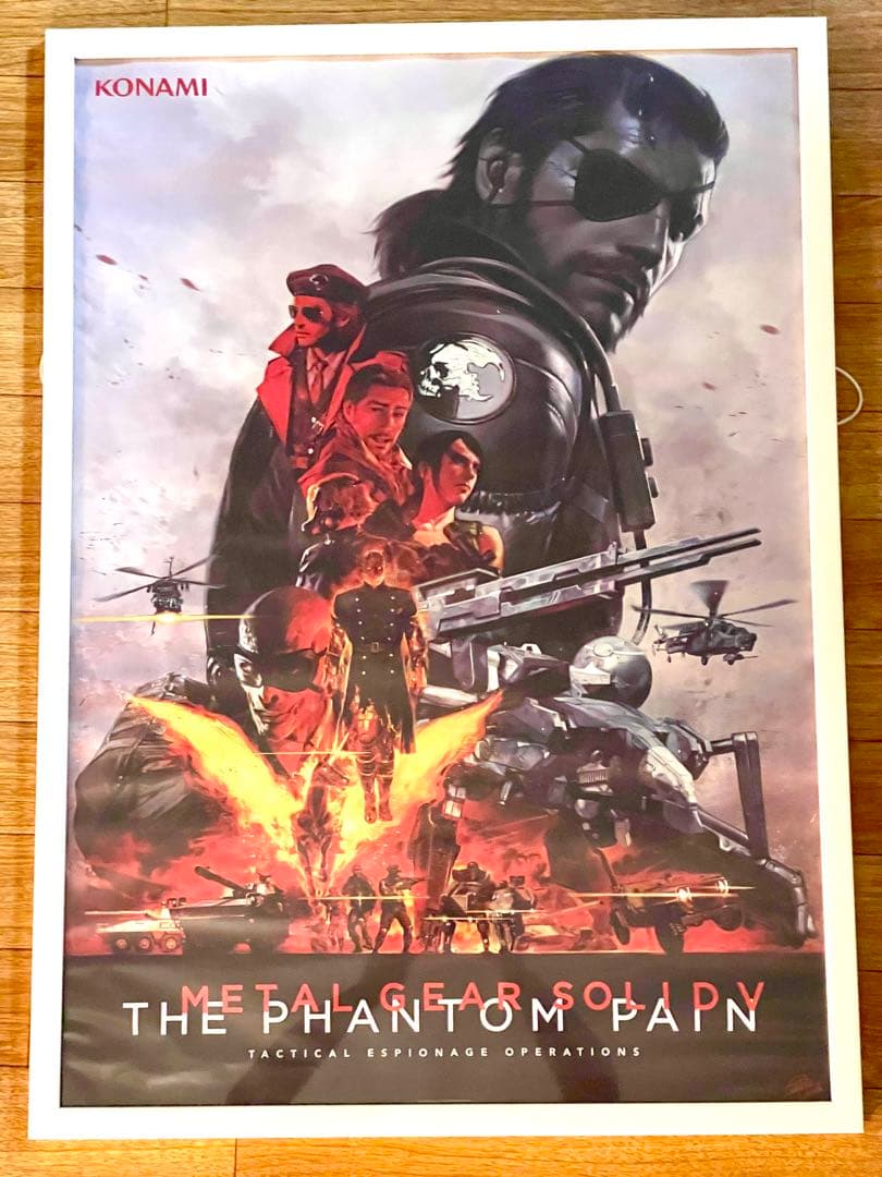 【希少品】L GEAR SOLID V【B2サイズポスター】