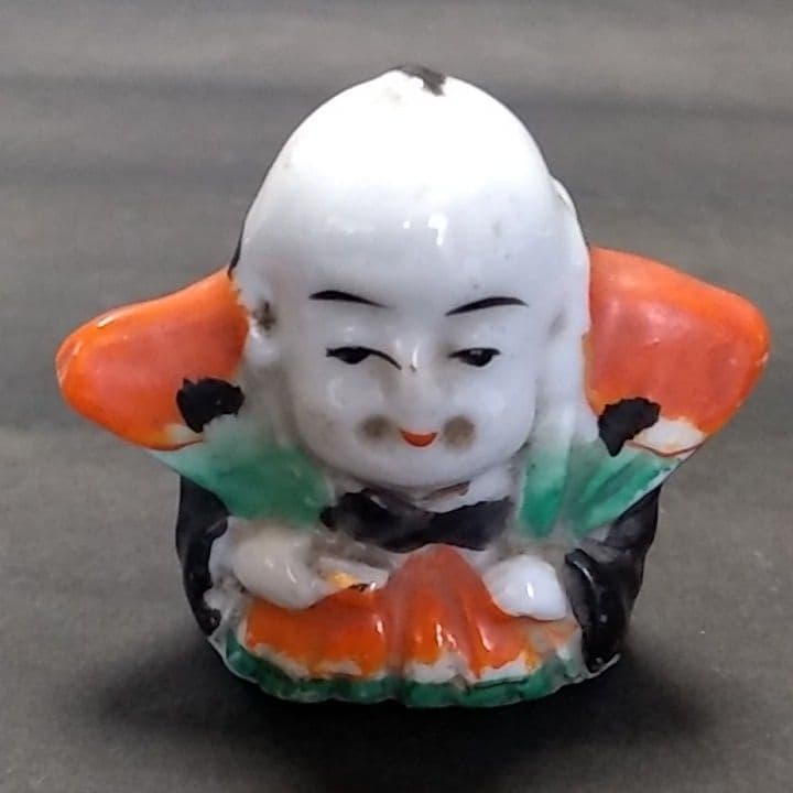 水滴　福助 人形水滴　瀬戸焼　有田焼　福助人形　古伊万里　文房具　筆記具