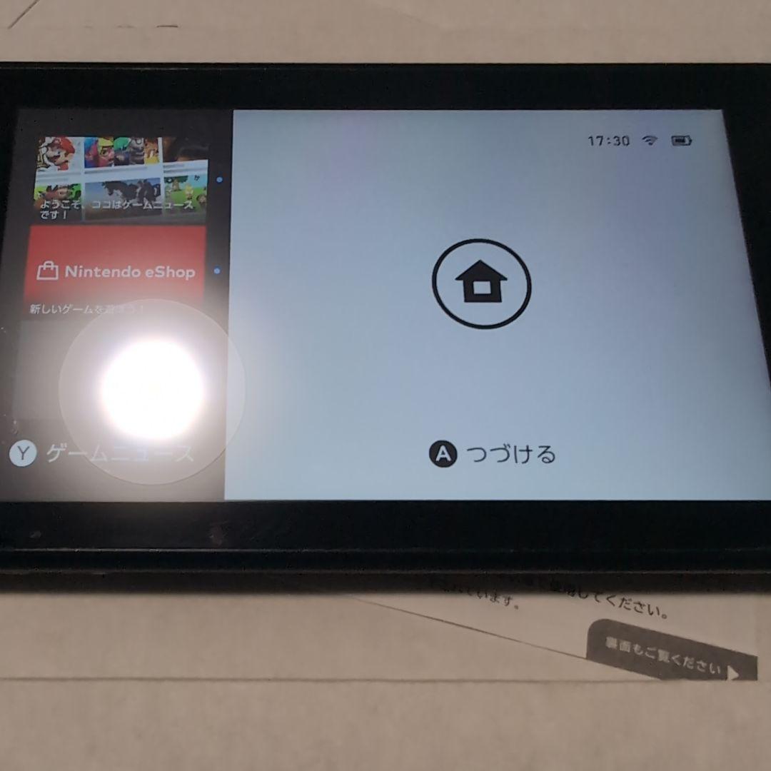 動作確認済　Nintendo Switch 本体 ネオンピンク・ブルー