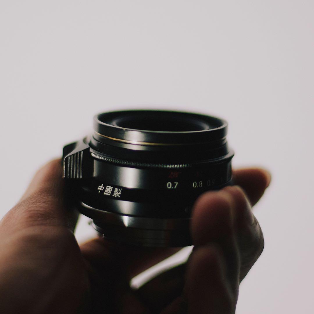 Light lens lab M 35mm F2 ライカM用 ブラックペイント
