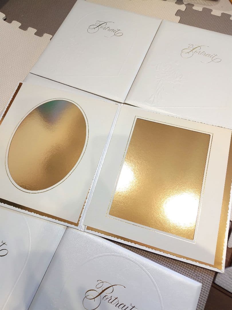 高級写真台紙　6冊セット　記念　アルバム　新品　白　2面