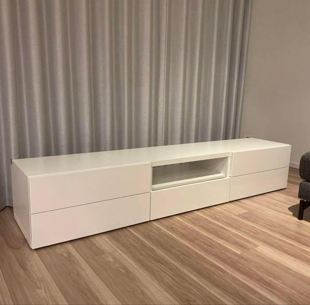 ベストー テレビ台 テレビボード ホワイト 180