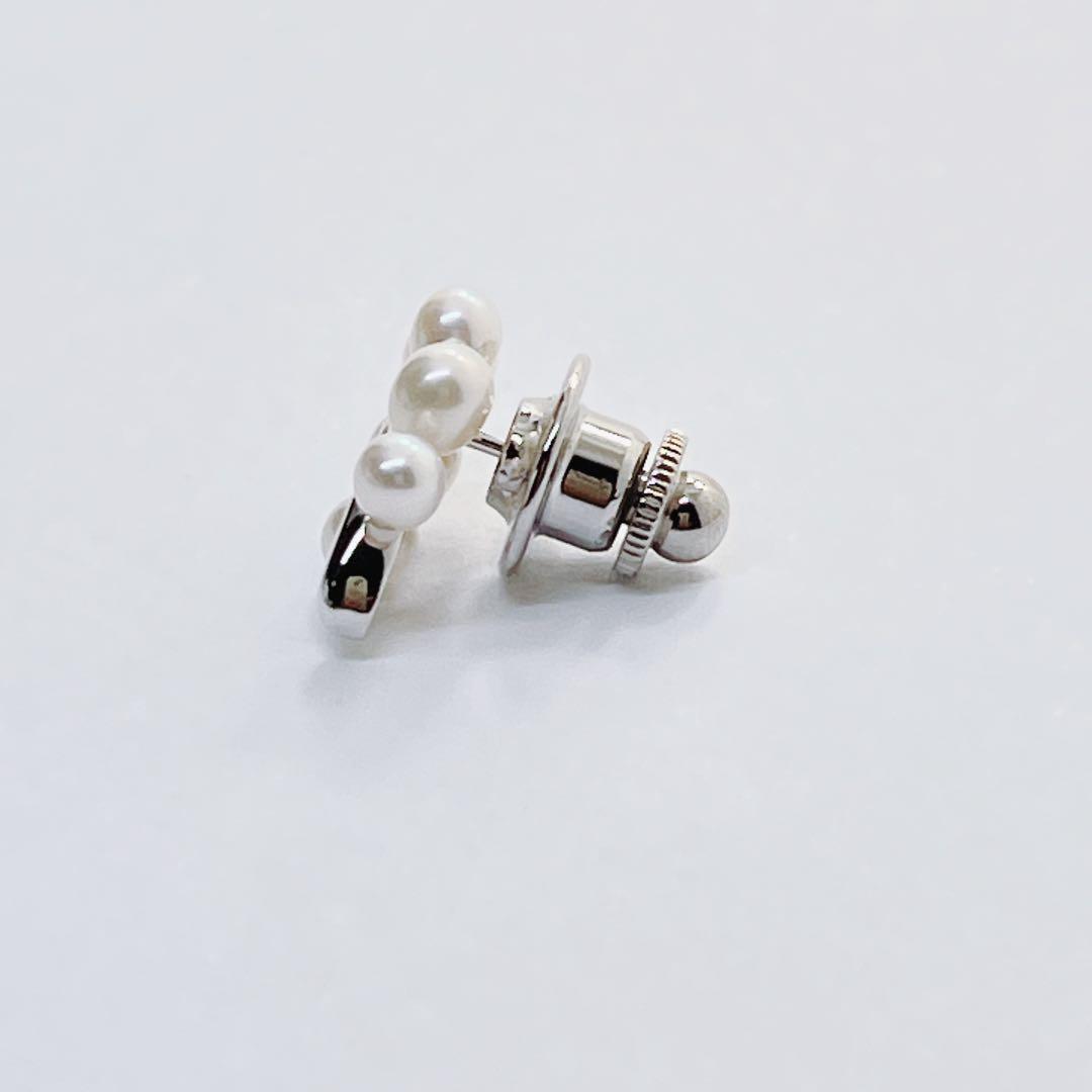 【未使用品級】✨MIKIMOTO ミキモト パール　　　ピンブローチ タイピン