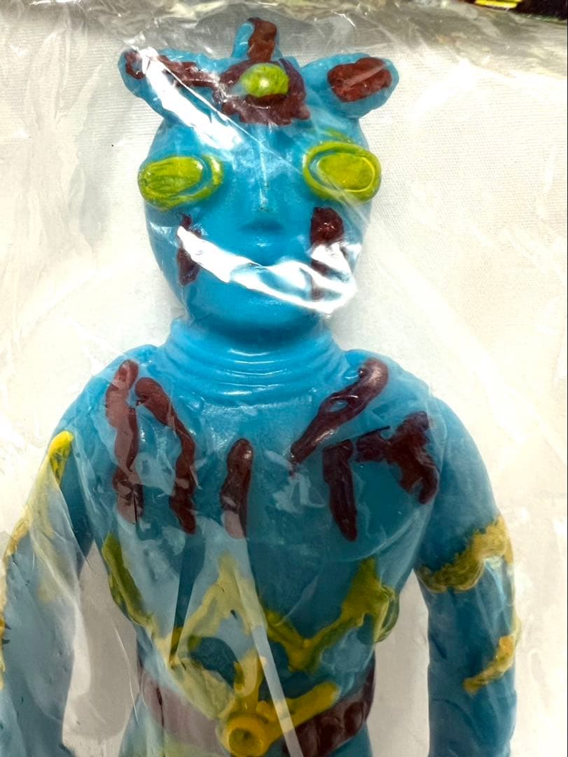 未開封！イナズマン ソフビ パチ 無版権（ポピー バンダイ ブルマァク 当時物