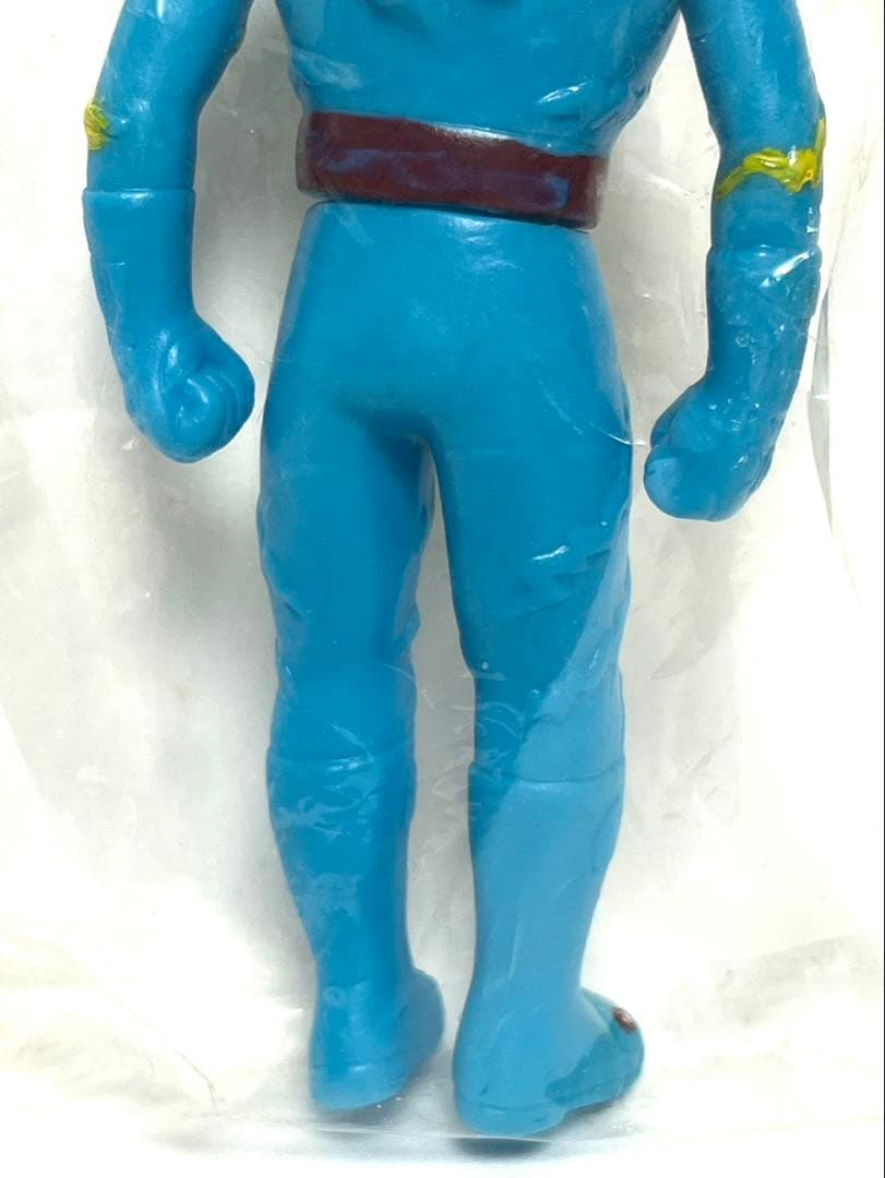 未開封！イナズマン ソフビ パチ 無版権（ポピー バンダイ ブルマァク 当時物