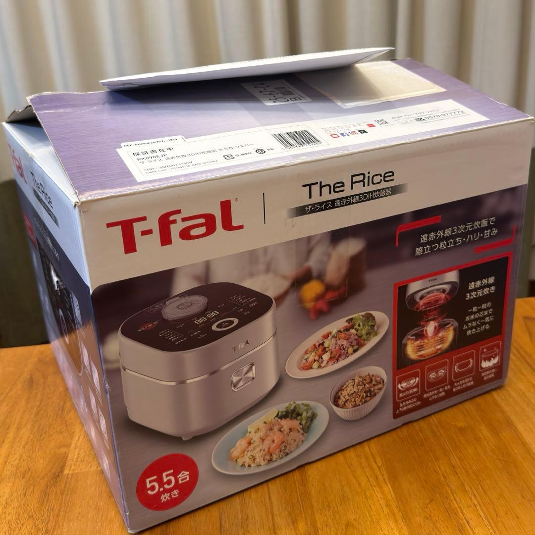 T-fal RK890EJP ザ・ライス　遠赤外線3DIH炊飯器　5.5合