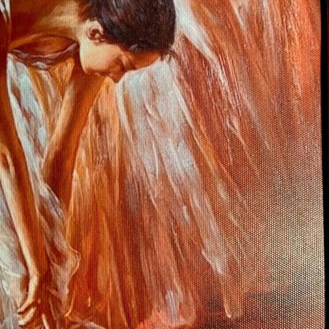 キャンバスプリントアート バレリーナ 絵画 額付き インテリア