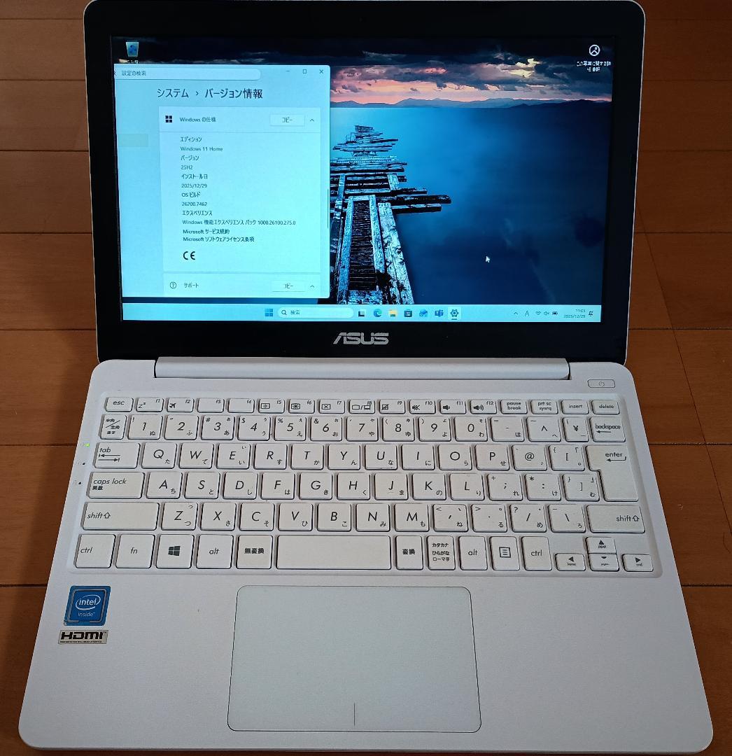 ASUS NotebookPC E203MA/ノートパソコン/Windows11