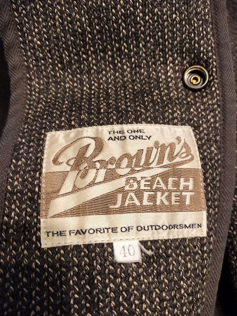 フルカウント ブラウンズビーチジャケット BROWN‘S BEACH 40