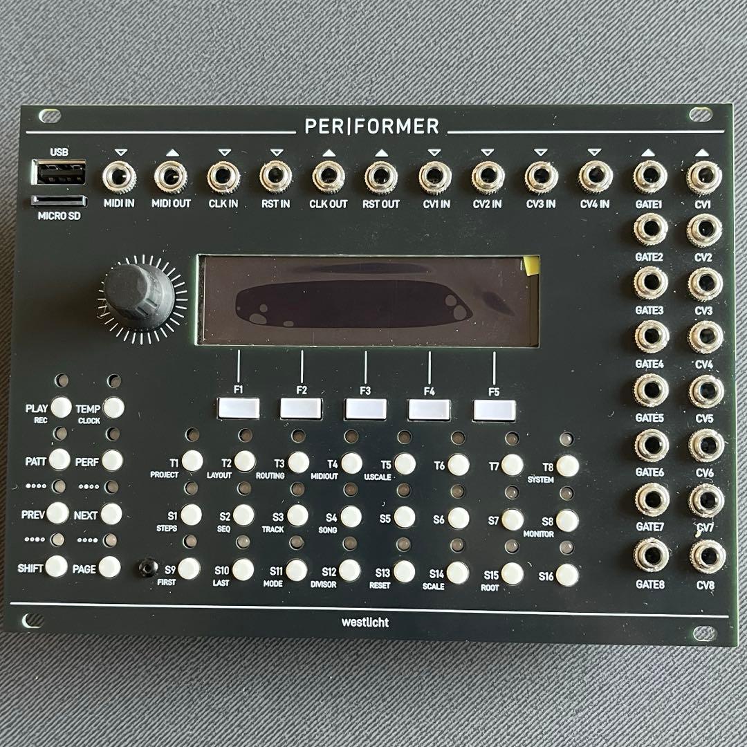 Westlicht performer モジュラーシンセ　ユーロラック