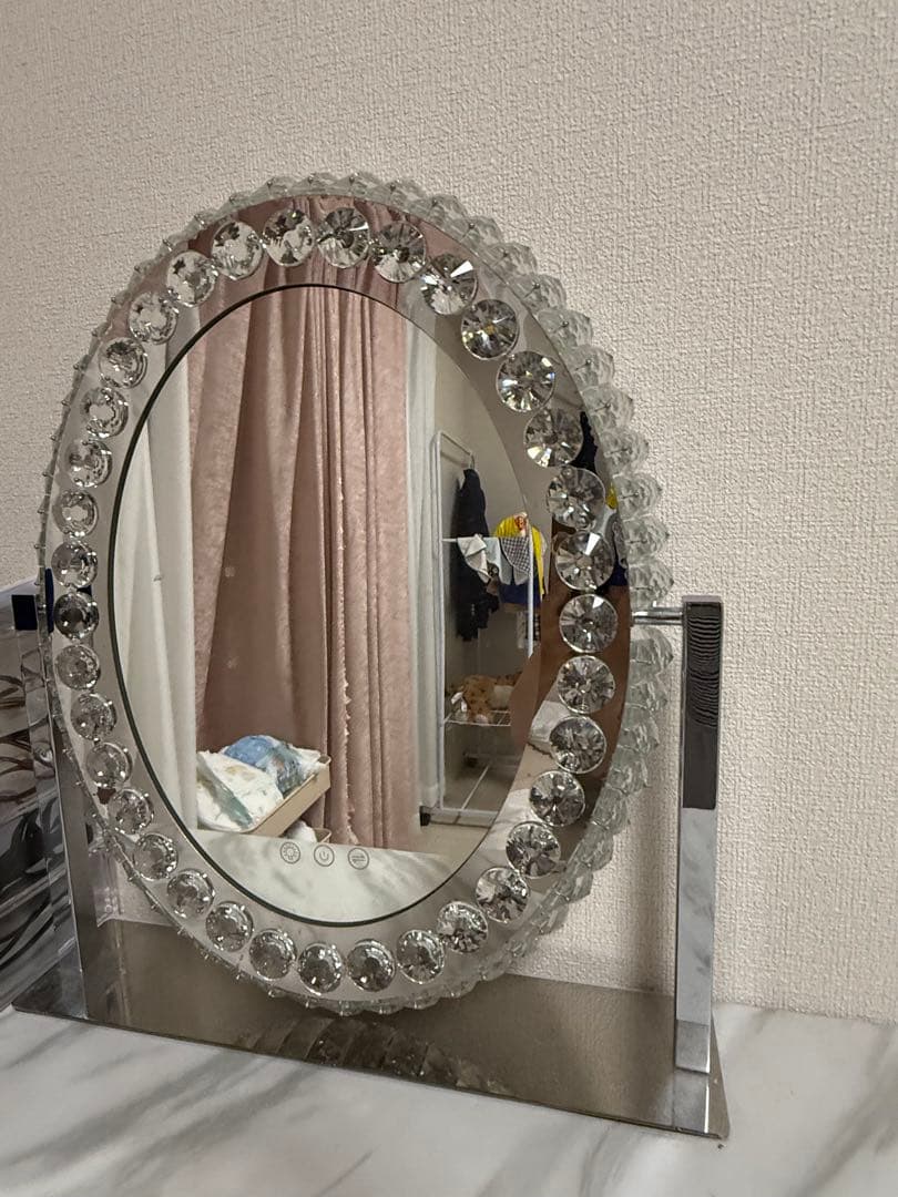 Francfranc ブリエ クリスタル女優ミラー フランフラン