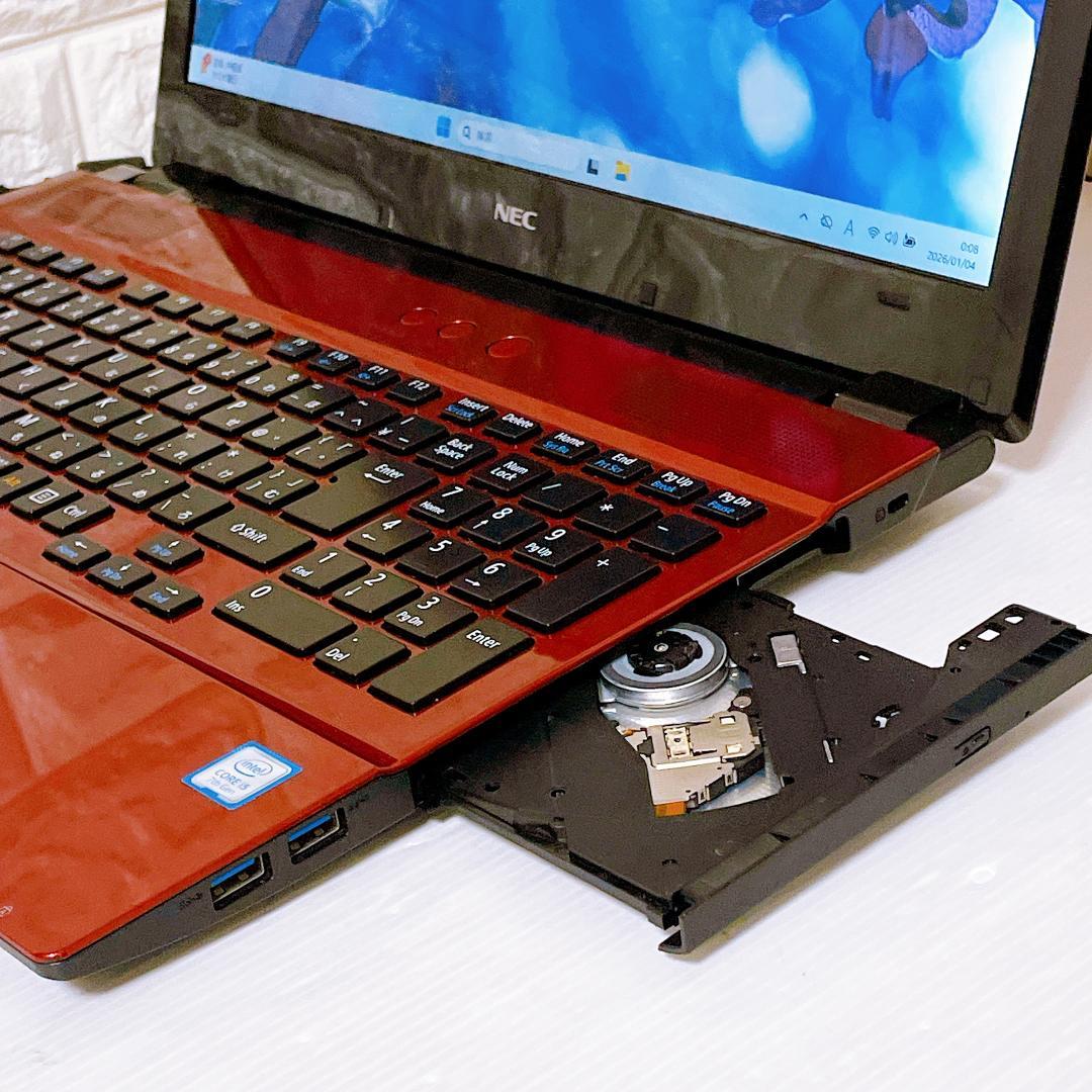 NEC【写真たっぷり保存】1TB ノートパソコン Windows11 ノートPC