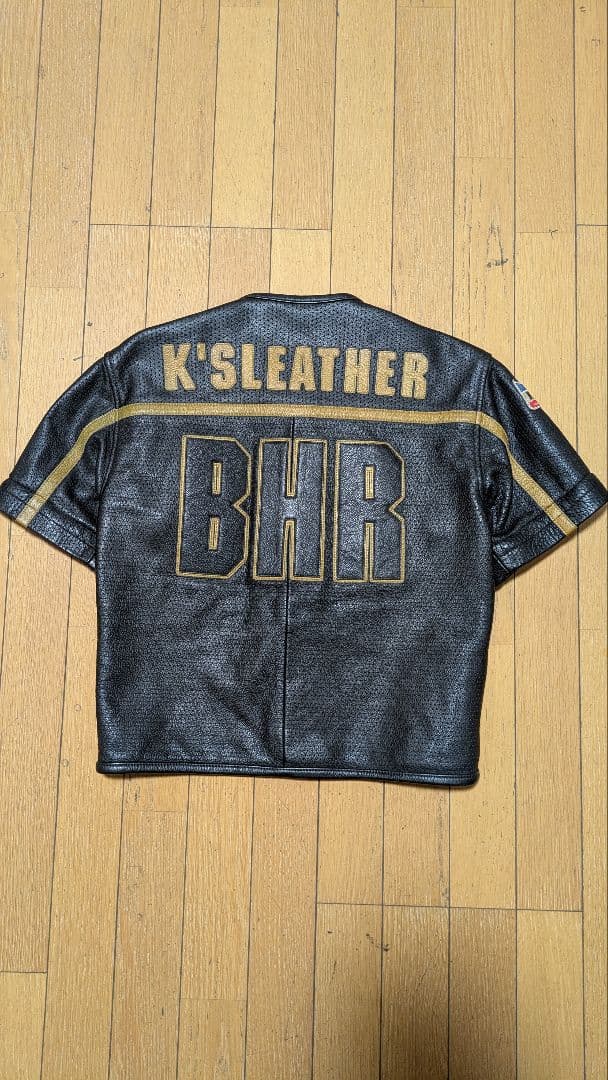 カドヤのパンチングレザージャケット Lサイズ