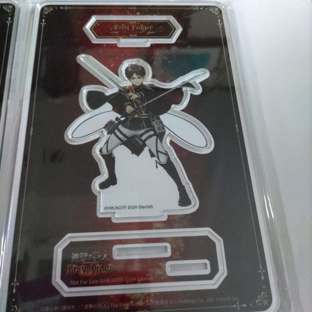 進撃の巨人　キャラクターアクリルスタンド