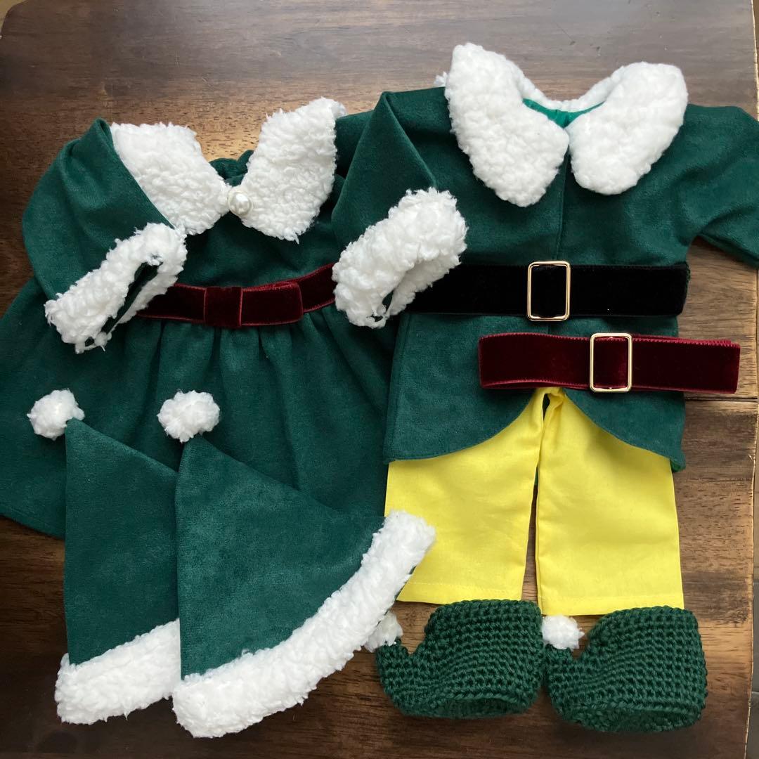 ウォルドルフ人形クリスマスエルフ６点セット