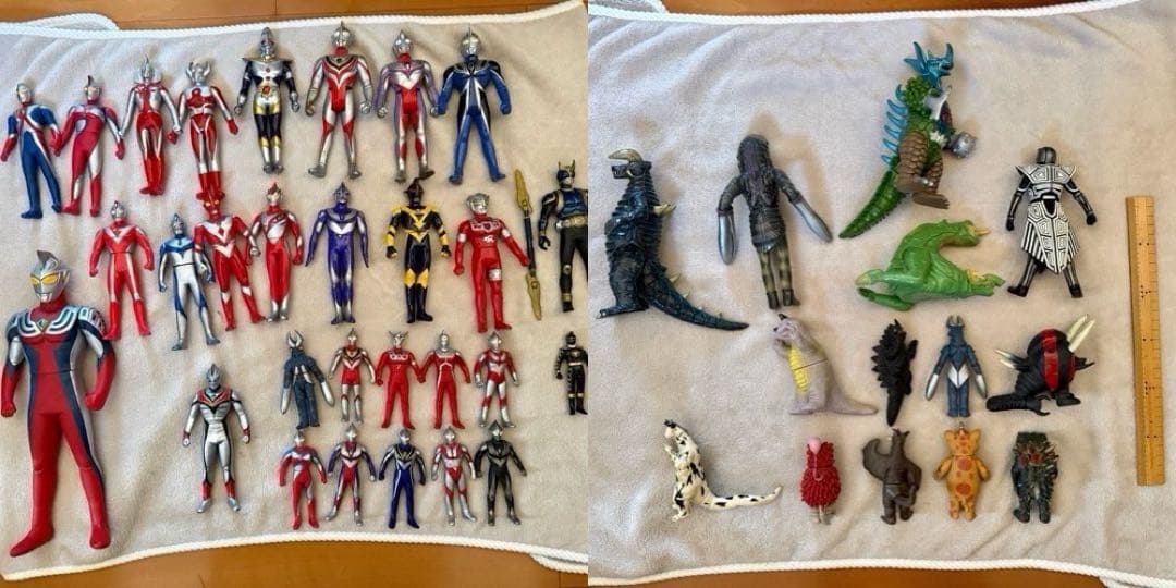 ウルトラマン・怪獣フィギュアセット 仮面ライダークウガ