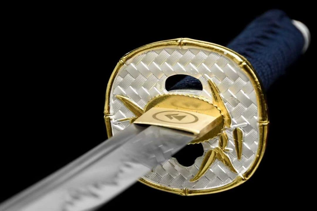 【青の妖姫】古兵器 武具 刀装具 日本刀　模造刀 居合刀 武士道 鑑賞用 美術刀