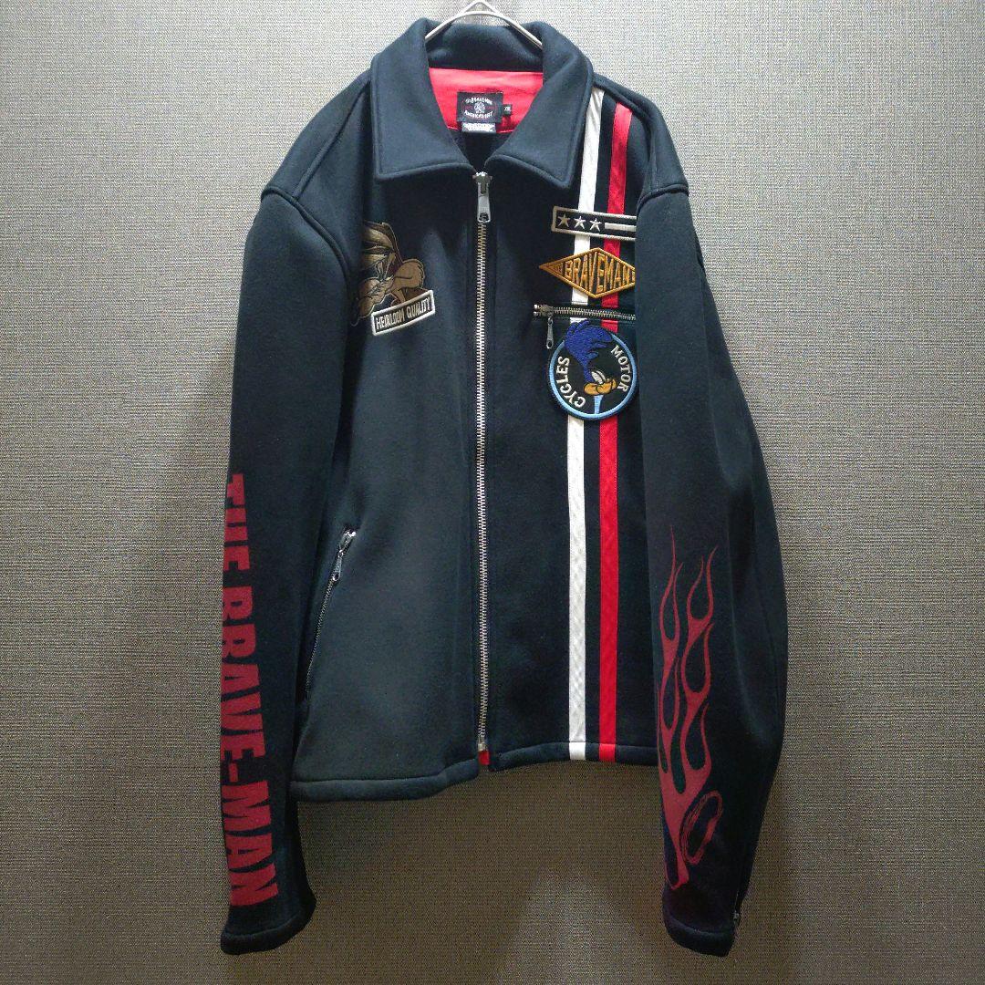 【美品】THE BRAVEMAN ブレイブマン×ルーニー テューンズ ライダース