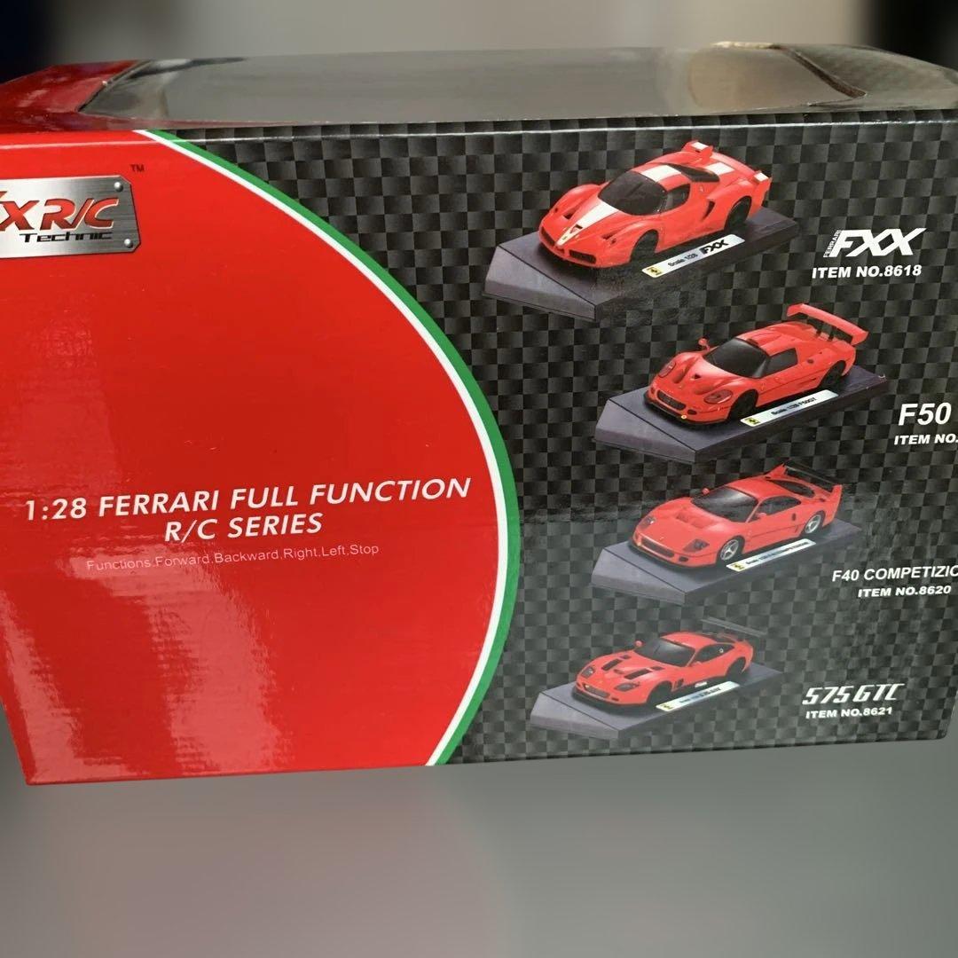 ホビーラジコン 1:28 Ferrari F40 COMPETIZIONE R/C