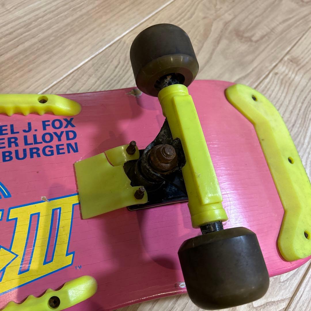 プロモ品）1990 バック・トゥ・ザ・フューチャー スケートボード　ホバーボード