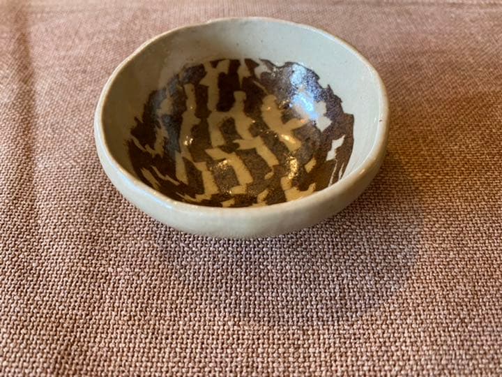 作家物　松井康成　練上　盃　供箱　人間国宝　笠間焼