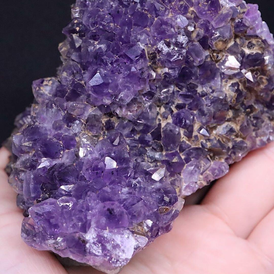 ウルグアイ産 アメジスト クリスタル 452.8g AMT246 天然石 原石