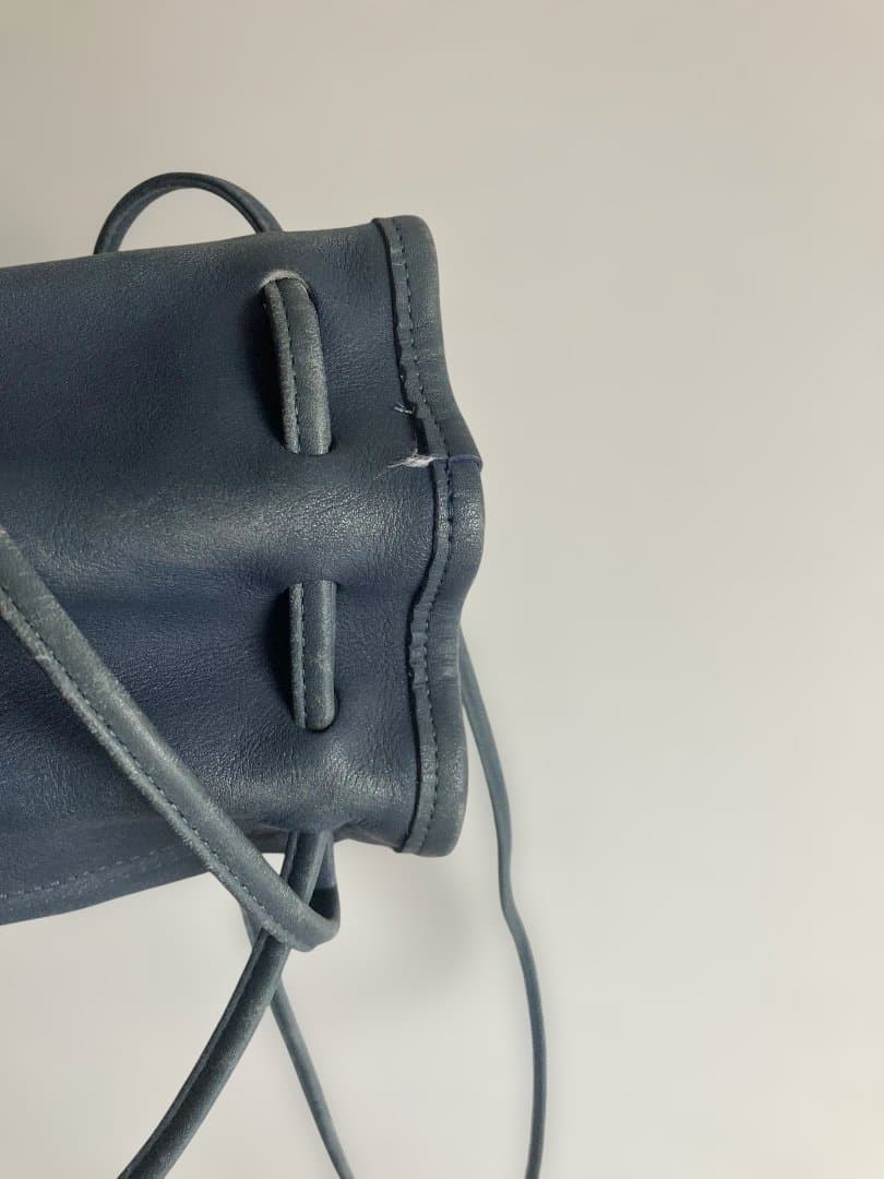 専用　オールドコーチ ショルダーバッグ 巾着 レザー 4144