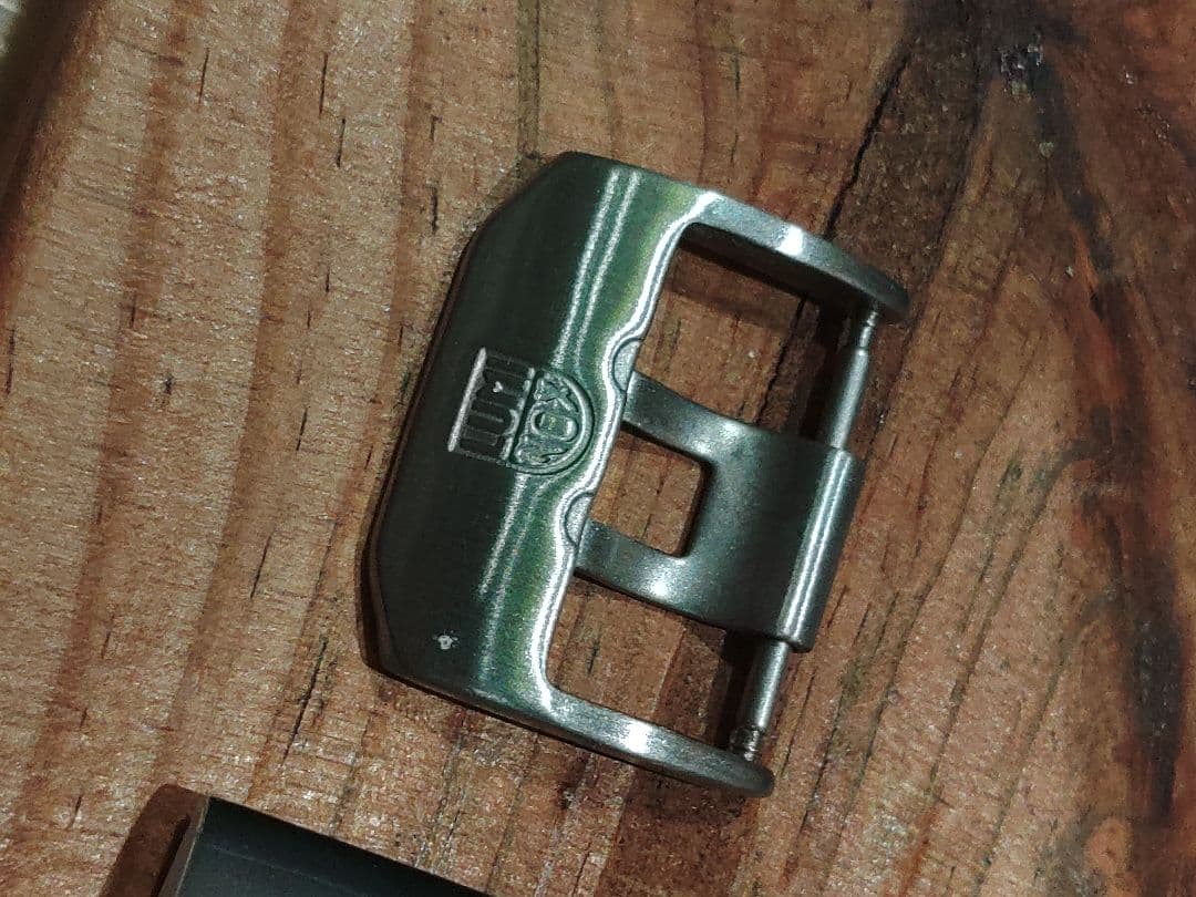 電池交換済　稼働品 LUMINOX 3080 黒 クロノ 箱説付