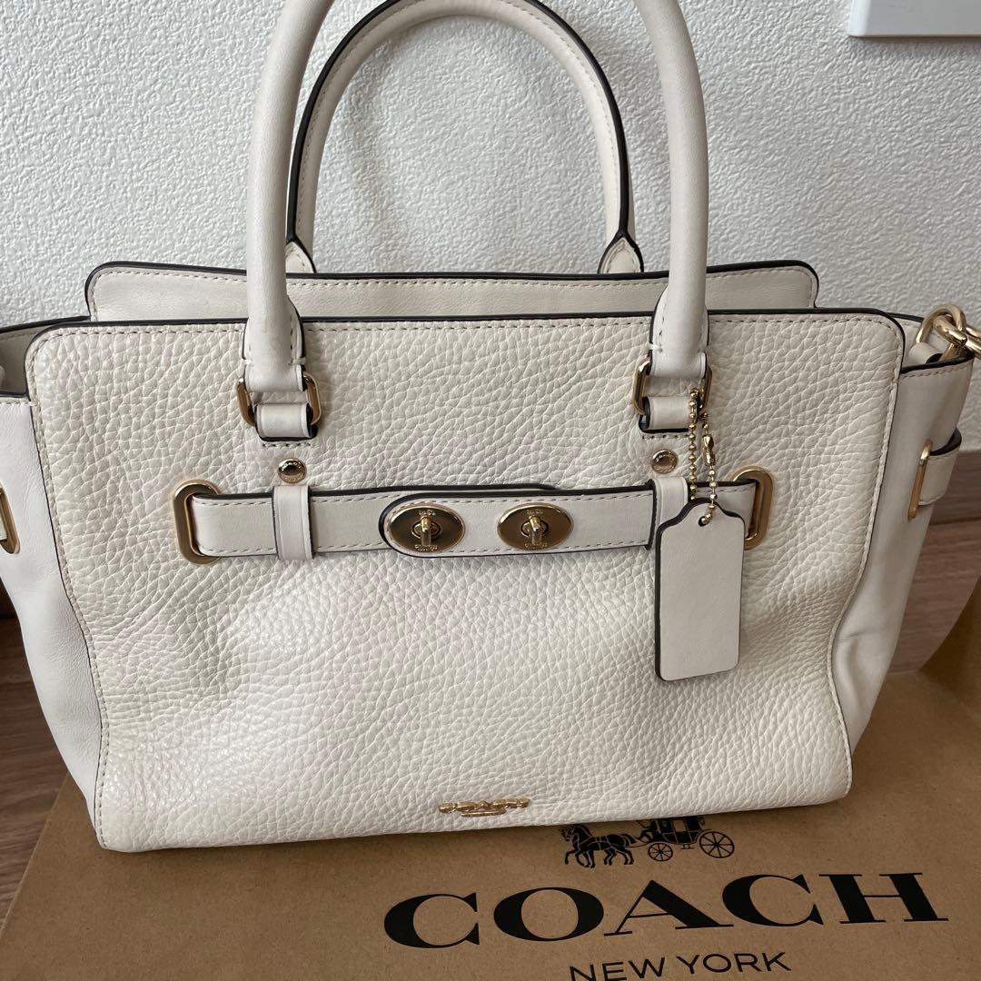 美品 COACH コーチ 2way ハンド・ショルダーバッグ 2点セット