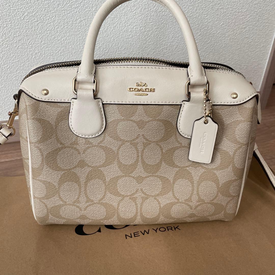 美品 COACH コーチ 2way ハンド・ショルダーバッグ 2点セット