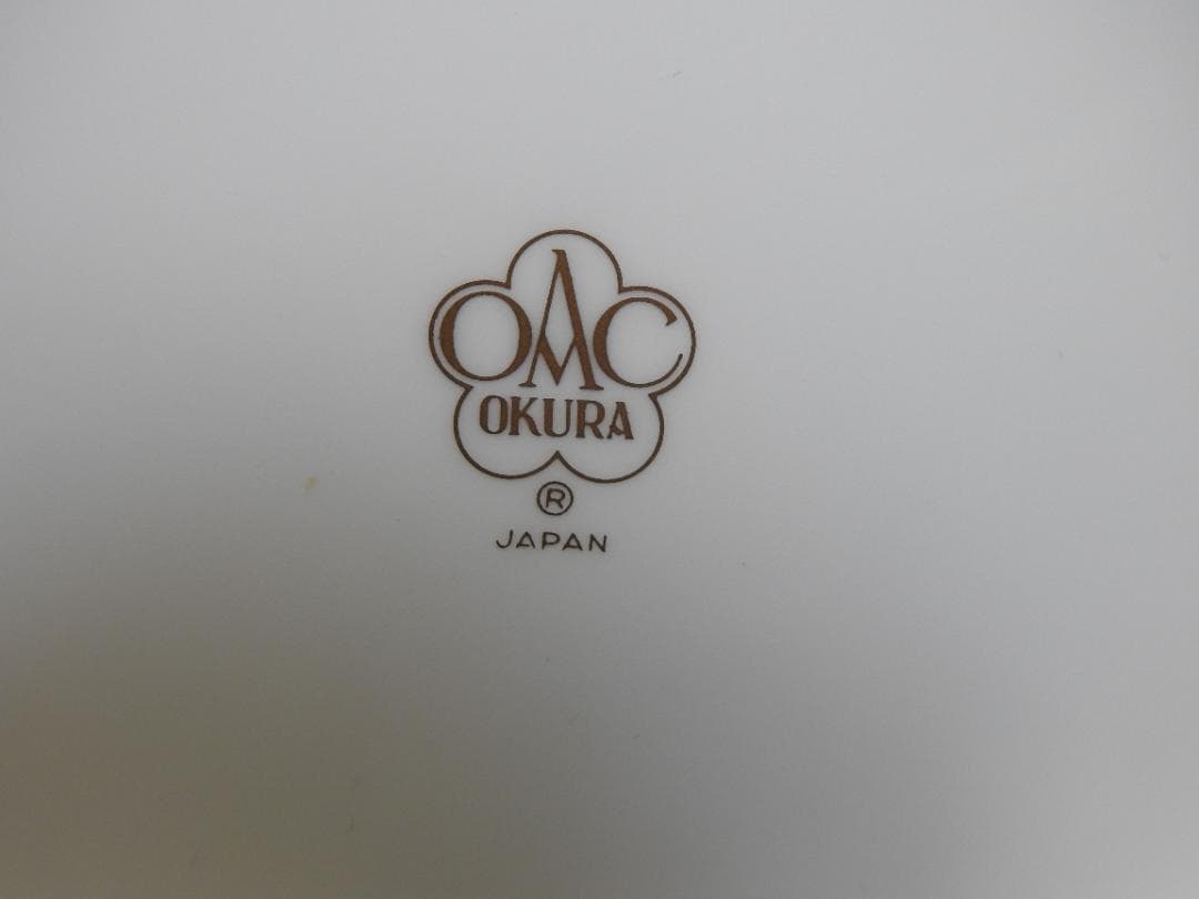 大倉陶園花瓶　未使用　共箱　MA741