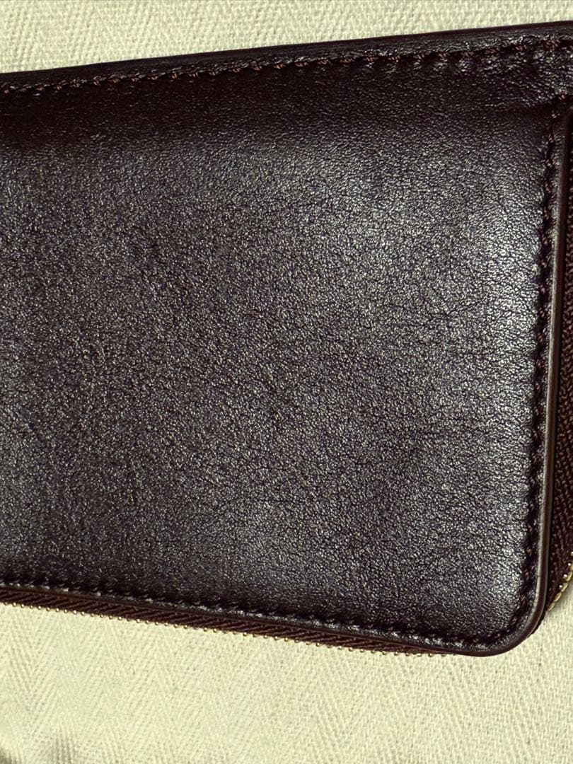 美品 LOEWE ノット  カードホルダー フラグメントケース ボルドー