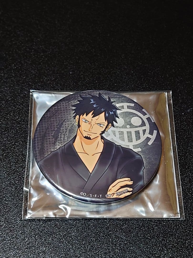 極楽湯 トラファルガー・ロー 缶バッジ