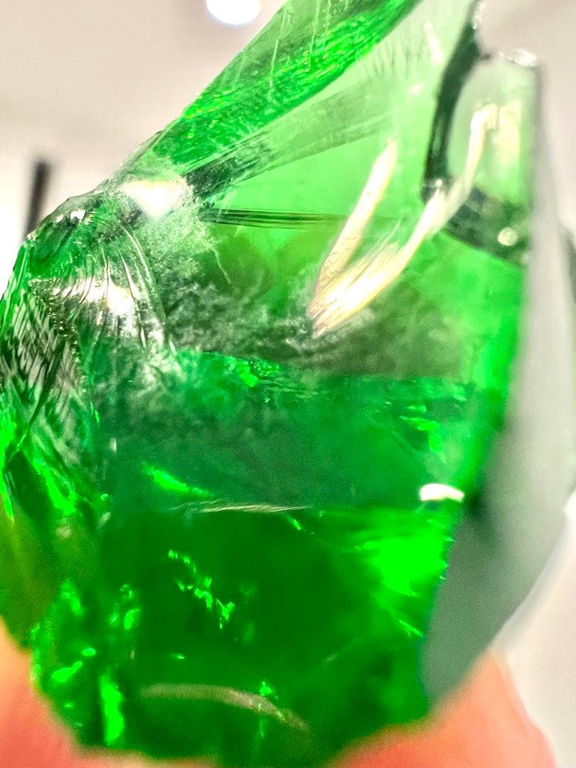 美✨希少✨本物 シエラ産 純正 アンダラクリスタル ✨魔法使いマーリングリーン✨