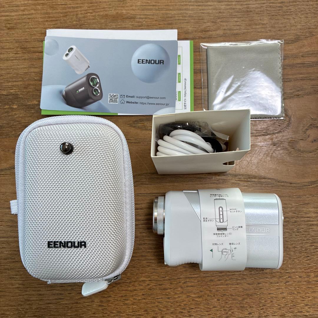 【新品未使用】ゴルフ用レーザー距離計U800+ 3点間測定付 ホワイト