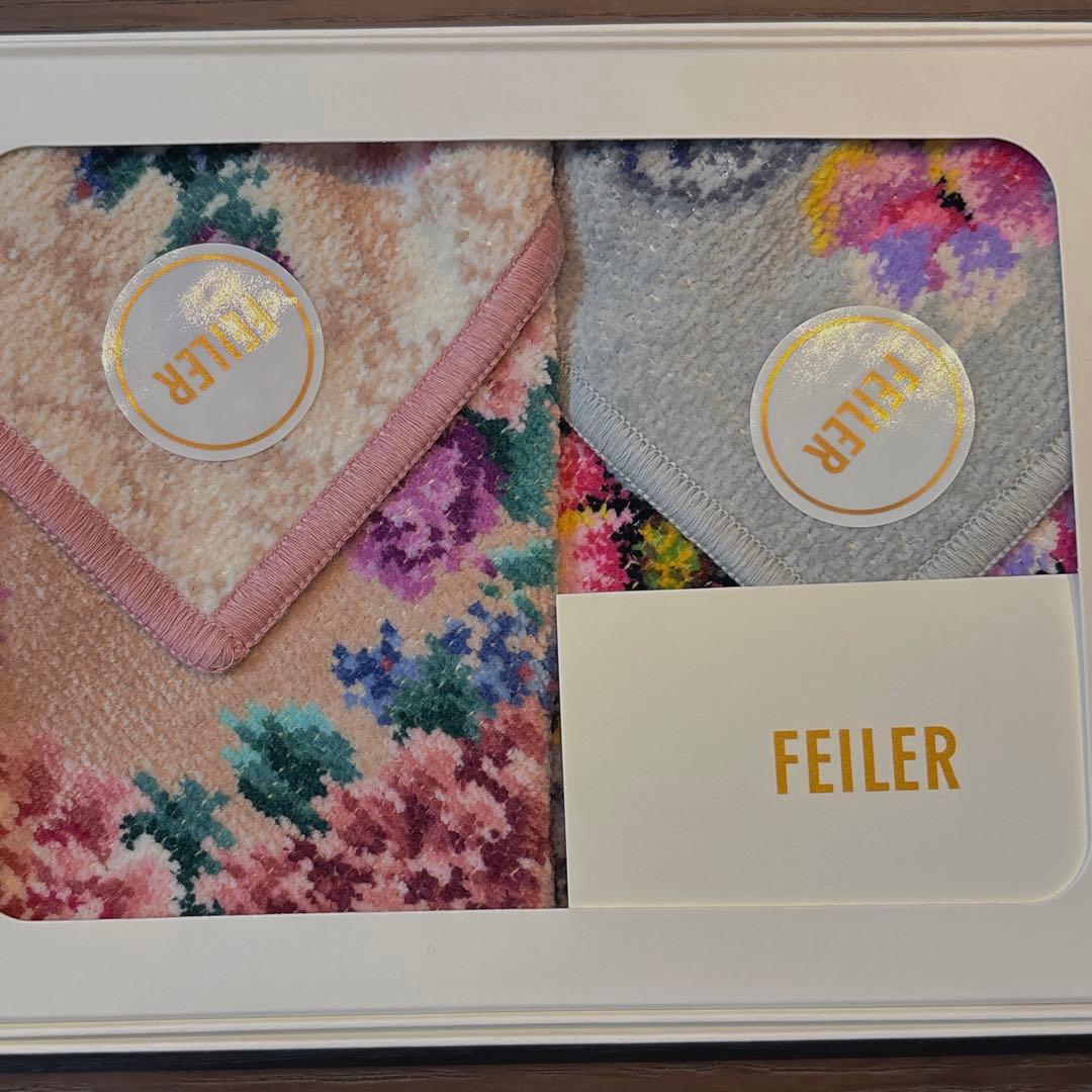 【新品未開封】FEILER タオルハンカチ 7枚セット