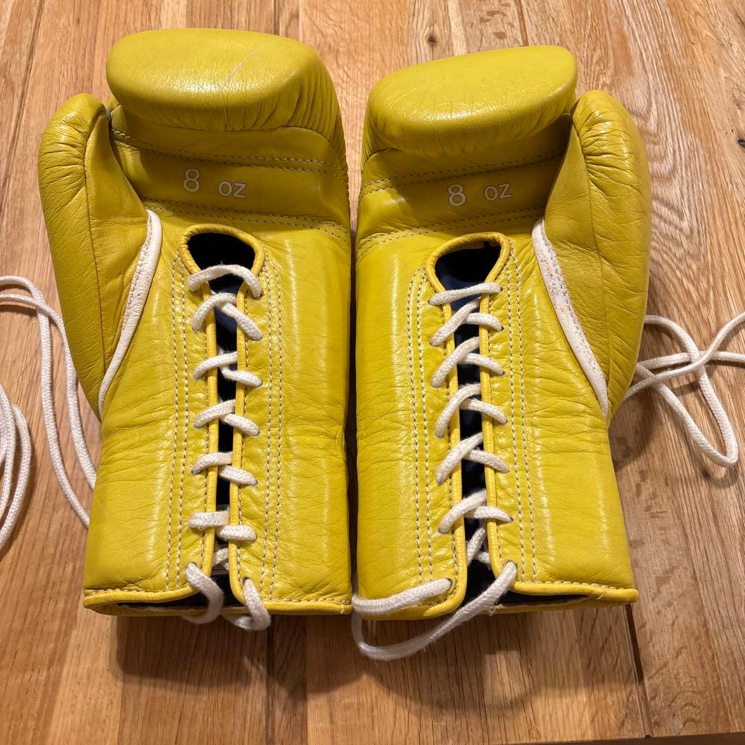 Winning ボクシンググローブ 8oz イエロー