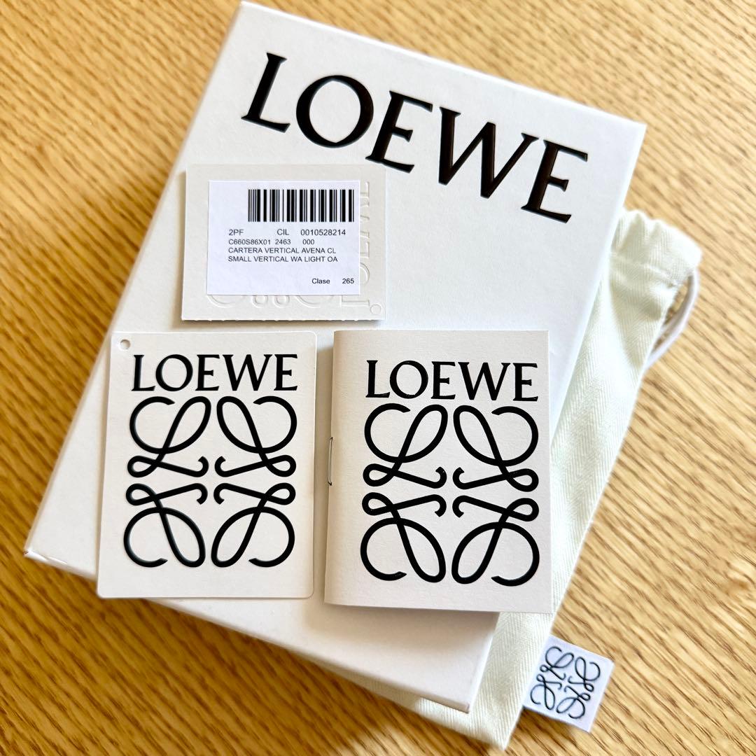 LOEWE ロエベ　バーティカルウォレット　スモール